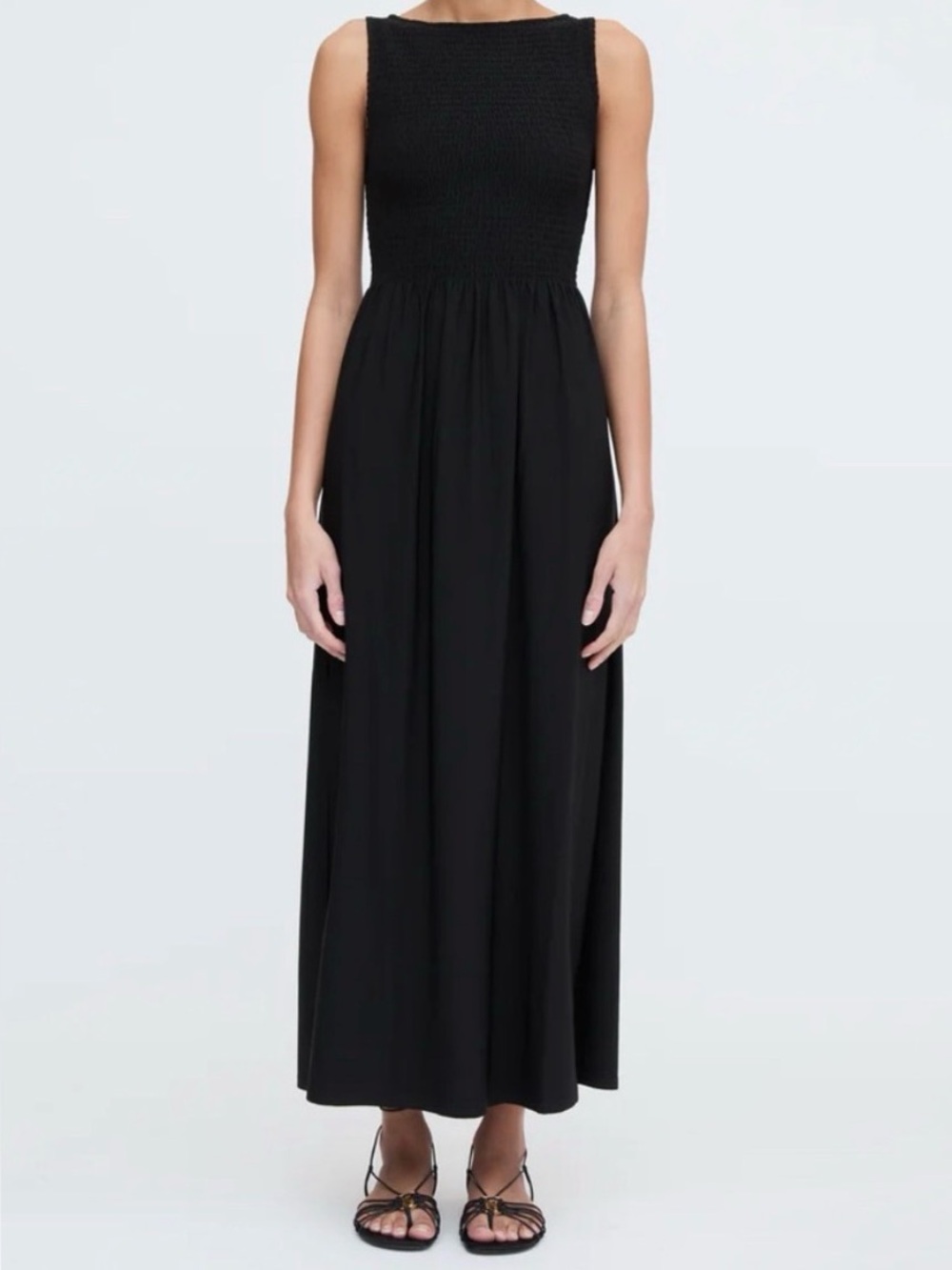 Hill house home cosima jersey dress black small